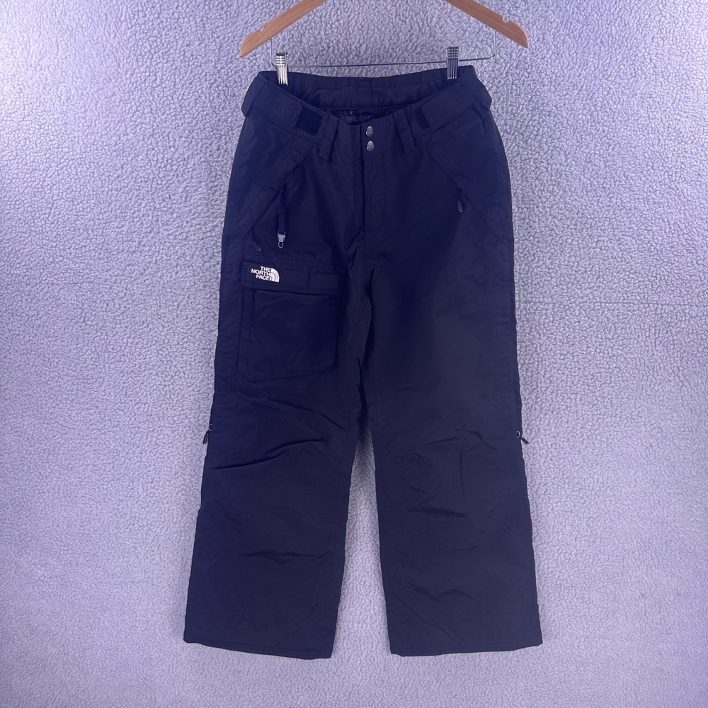 The North Face HyVent Black Insulated Snow Pants Mens Small Ski Snowboard